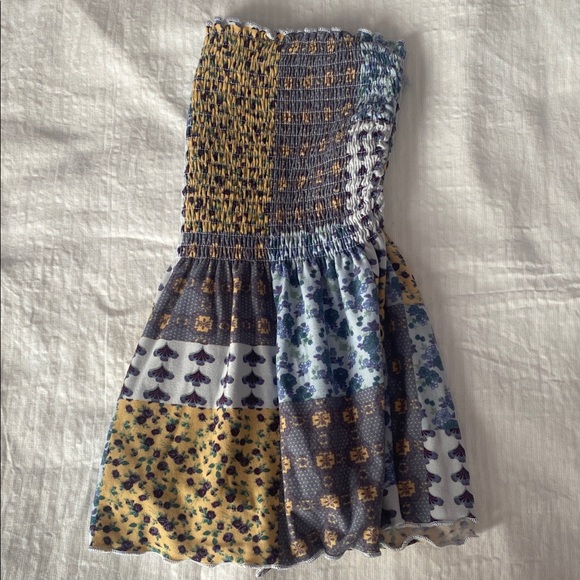 Rue 21 Patchwork Tube Top - Picture 2 of 3